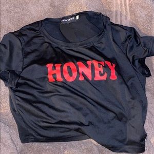 honey crop top